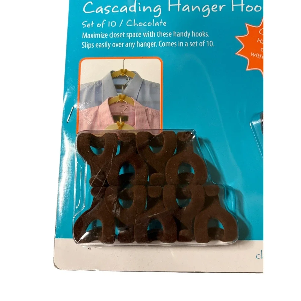 NEW in package Cascading Hanger Hooks Set of 10 Closet Organizer